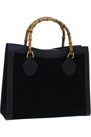 Gucci Pre-owned, Dame, Sort, ONE SIZE, Uld, Pre-owned Ruskind gucci-tasker