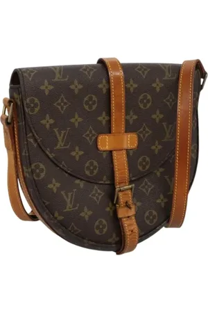 LOUIS VUITTON Pre-owned, Dame, Brun, ONE SIZE, Uld, Pre-owned canvas tasker