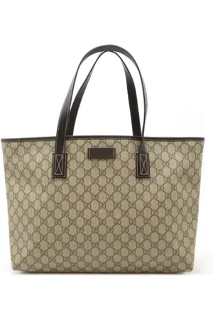 Gucci Pre-owned, Dame, , ONE SIZE, Uld, Pre-owned Laeder totes