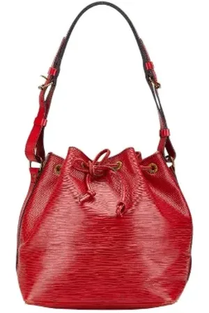 LOUIS VUITTON Pre-owned, Dame, Rød, ONE SIZE, Uld, Pre-owned Laeder louis-vuitton-tasker
