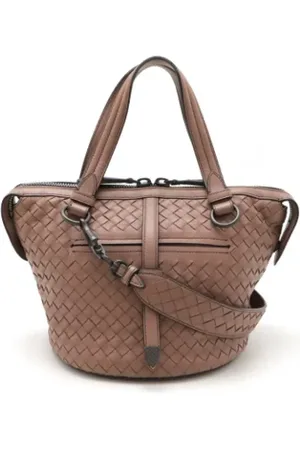 Bottega Veneta Pre-owned, Dame, , ONE SIZE, Uld, Pre-owned Laeder hndtasker