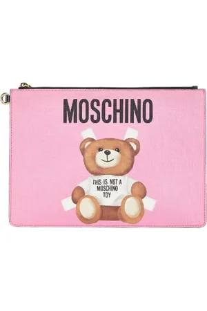 Moschino Pre-owned, Dame, Lyserød, ONE SIZE, Tyl, Pre-owned Plast clutches
