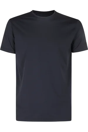 RRD Top, Herre, Blå, 2XL, Uld, Mørkeblå Sommer Smart T-shirt