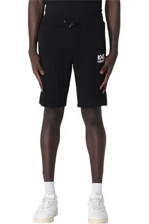 Karl Lagerfeld Shorts, Herre, Sort, L, Uld, Sweatshorts