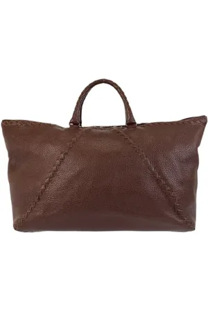Bottega Veneta Pre-owned, Herre, Brun, ONE SIZE, Læder, Pre-owned Laeder hndtasker