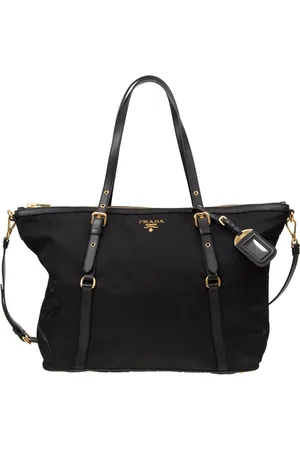 Prada Taske, Dame, Sort, ONE SIZE, Uld, Galleri Pocono Tote Taske