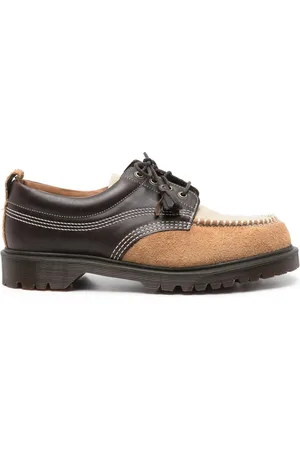 Dr. Martens Sko, Herre, Brun, 42 EU, Læder, Brun Læder Snøresko