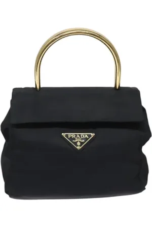 Prada Pre-owned, Dame, Blå, ONE SIZE, Nylon, Pre-owned nylon hndtasker