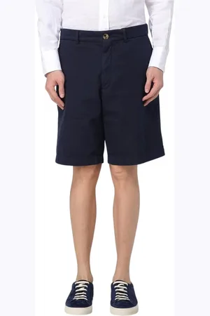 Brunello Cucinelli Shorts, Herre, Blå, XL, Bomuld, Sorte Casual Shorts