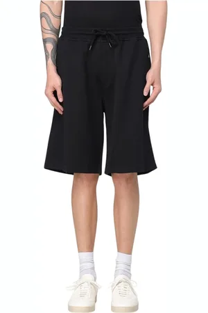 Brunello Cucinelli Shorts, Herre, Sort, M, Bomuld, Afslappet pasform bomuldsshorts