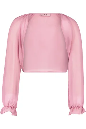 Vera Mont Jakke, Dame, Lyserød, S, Uld, Rynket Bolero Jakke