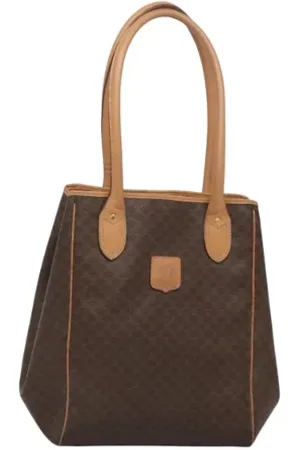 Céline Pre-owned, Dame, Brun, ONE SIZE, Uld, Pre-owned Laeder celine-tasker