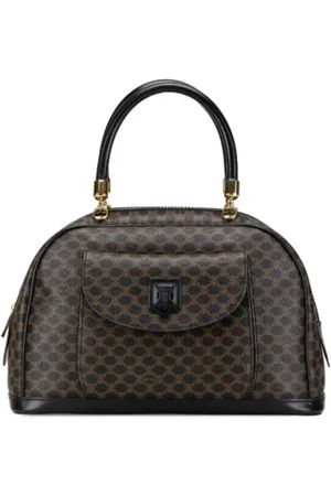 Céline Pre-owned, Dame, Sort, ONE SIZE, Tyl, Pre-owned Laeder celine-tasker