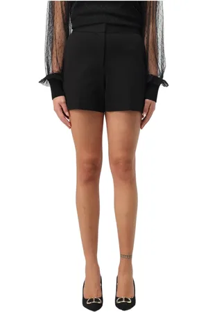 Twin-Set Shorts, Dame, Sort, S, Uld, Korte Bermuda Shorts
