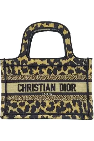 Dior Pre-owned, Dame, Flerfarvet, ONE SIZE, Uld, Pre-owned Uld dior-tasker
