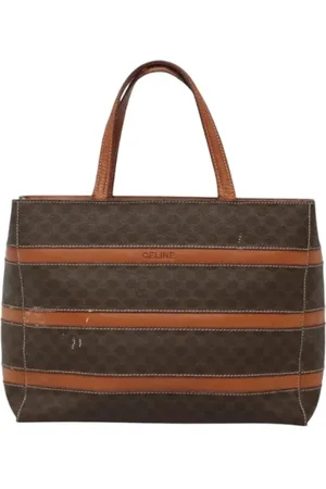 Céline Pre-owned, Dame, Brun, ONE SIZE, Uld, Pre-owned Laeder celine-tasker