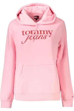 Tommy Hilfiger Sweathshirts & Hoodies, Dame, Lyserød, L, Bomuld, Bomuld Dame Sweater