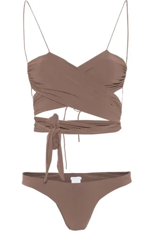 Amazuìn Badetøj, Dame, Brun, ONE SIZE, Uld, Brun Badetøj Ss25 Stilfuldt Design