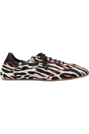 Scarosso Sko, Dame, Sort, 35 EU, Bomuld, Riley Zebra Ponyhair