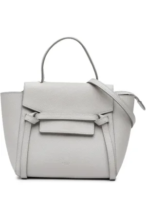 Céline Pre-owned, Dame, Grå, ONE SIZE, Uld, Pre-owned Laeder celine-tasker