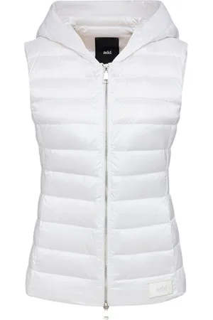 add Jakke, Dame, Hvid, S, Uld, Hoodie Down Vest