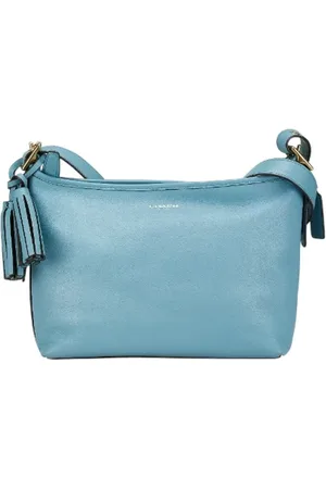 Coach Pre-owned, Dame, Blå, ONE SIZE, Uld, Pre-owned Laeder crossbody-tasker