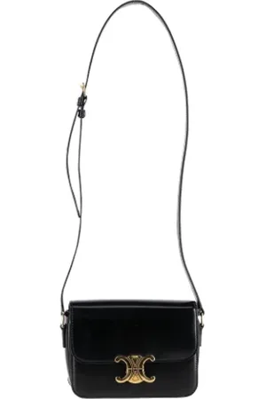 Céline Pre-owned, Dame, Sort, ONE SIZE, Uld, Pre-owned Laeder celine-tasker