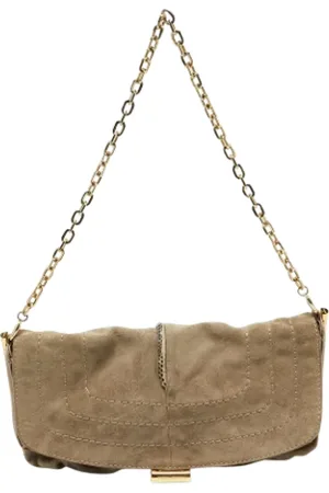 Jimmy Choo Pre-owned, Dame, , ONE SIZE, Uld, Pre-owned Laeder skuldertasker