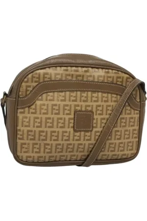 Fendi Pre-owned, Dame, , ONE SIZE, Uld, Pre-owned Laeder fendi-tasker