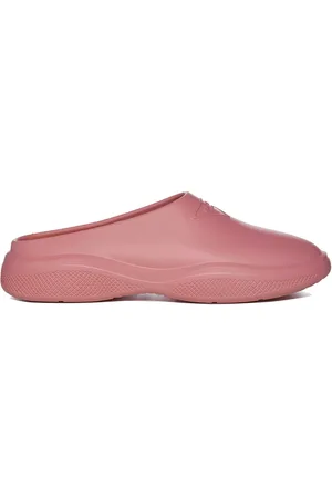 Prada Sko, Dame, Lyserød, 37 EU, Slip-On Gummimuler