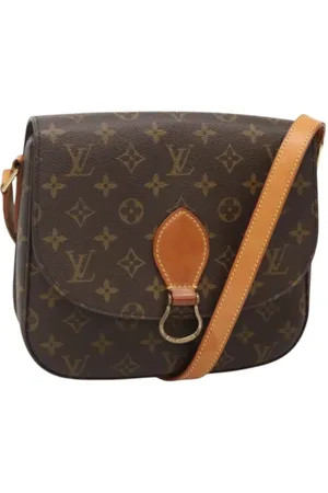 LOUIS VUITTON Pre-owned, Dame, Brun, ONE SIZE, Uld, Pre-owned canvas tasker