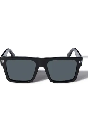OFF-WHITE Tilbehør, unisex, Sort, 54 MM, Geometrisk Oversize Solbriller Lawton Stil