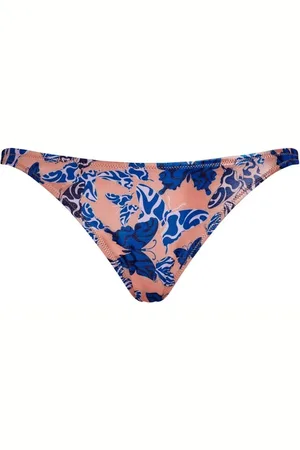Vilebrequin Badetøj, Dame, Flerfarvet, S, Disco Butterfly Mini Bikiniunderdele til kvinder