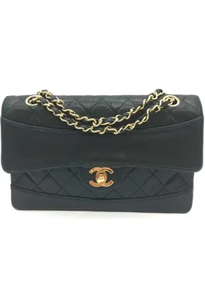 CHANEL Pre-owned, Dame, Sort, ONE SIZE, Uld, Pre-owned Laeder chanel-tasker
