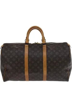 LOUIS VUITTON Pre-owned, Dame, Brun, ONE SIZE, Tyl, Pre-owned canvas tasker