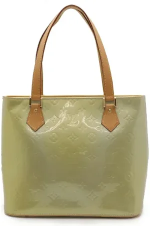 LOUIS VUITTON Pre-owned, Dame, Grøn, ONE SIZE, Tyl, Pre-owned Laeder totes