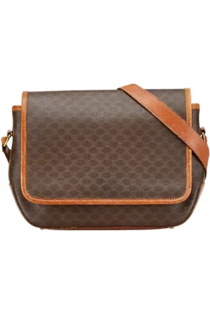 Céline Pre-owned, Dame, Brun, ONE SIZE, Uld, Pre-owned Laeder celine-tasker