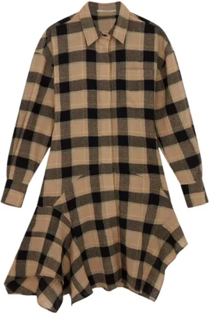 Stella McCartney Kjole, Dame, Brun, XS, Elegant H24 Kjole