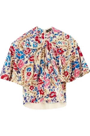 Isabel Marant Bluser & Skjorter, Dame, Flerfarvet, M, Uld, Stilfuld Top til Kvinder