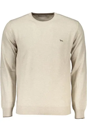 HARMONT&BLAINE Strik, Herre, , 3XL, Cashmere, Sweatshirts