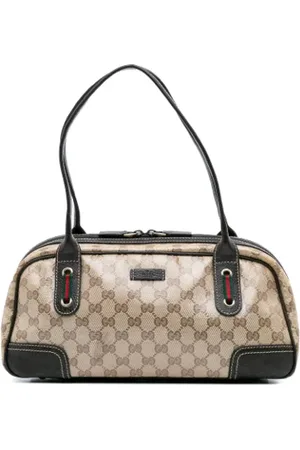 Gucci Pre-owned, Dame, , ONE SIZE, Uld, Pre-owned Stof gucci-tasker