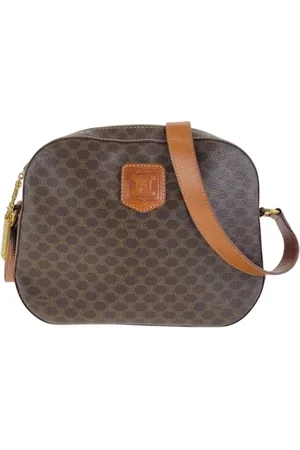 Céline Pre-owned, Dame, Brun, ONE SIZE, Uld, Pre-owned Laeder celine-tasker