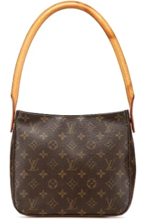 LOUIS VUITTON Pre-owned, Dame, Brun, ONE SIZE, Uld, Pre-owned canvas tasker