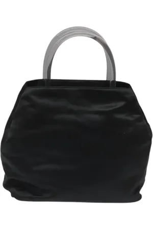 Prada Pre-owned, Dame, Sort, ONE SIZE, Satin, Pre-owned Satin hndtasker