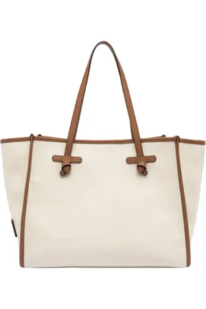 Gianni chiarini Taske, Dame, , ONE SIZE, Læder, Minimalist Bicolor Håndtaske med Læderdetaljer