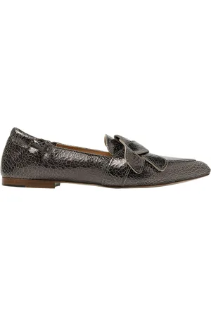 VIA VAI Sko, Dame, Grå, 39 1/2 EU, Uld, Lola Rayne Loafers