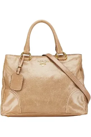 Prada Pre-owned, Dame, , ONE SIZE, Uld, Pre-owned Laeder prada-tasker