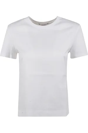 Max Mara Top, Dame, Hvid, S, Uld, Stilfulde Nerina T-shirts og Polos