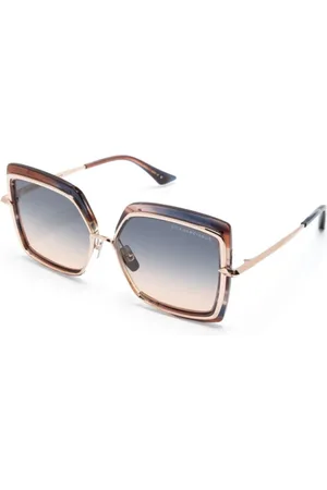 DITA EYEWEAR Tilbehør, Dame, Brun, 58 MM, Tyl, Dts503 05 Solbriller