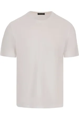 Roberto Collina Top, Herre, Hvid, S, Hvide T-shirts og Polos